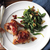 Cherry Glazed Chicken with Spinach